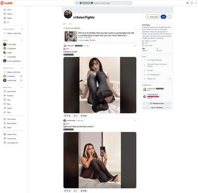 Reddit Asian Tights